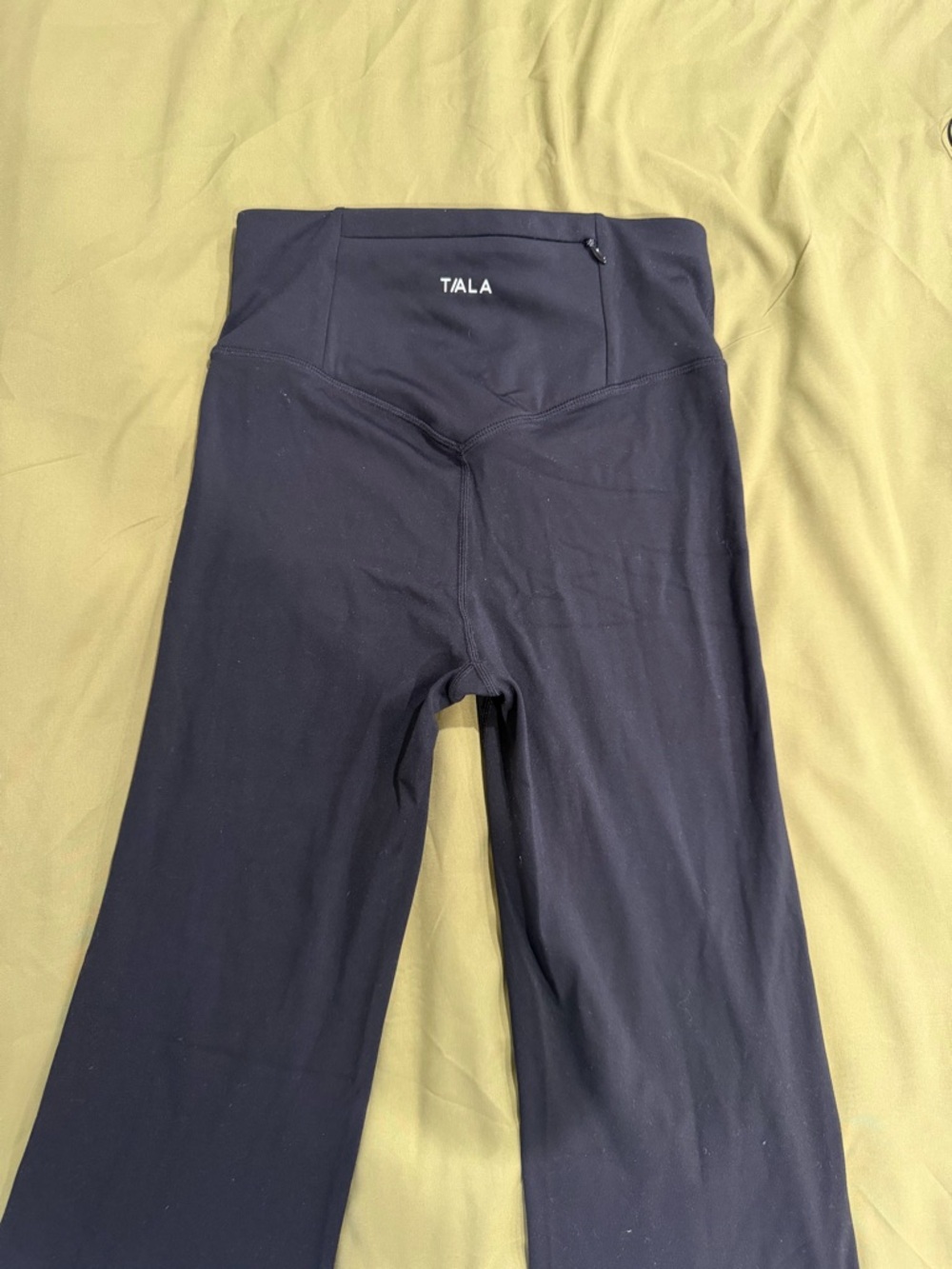 TALA High-Waist Black Leggings flare